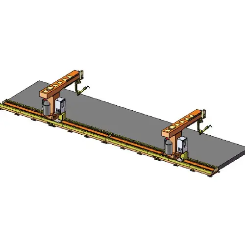 4 Multi-machine parallel track welding robot